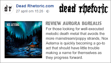 Nox Aeterna - Review by Dead Rhetoric