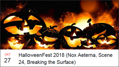 Nox Aeterna - 27 October 2018 HalloweenFest 2018