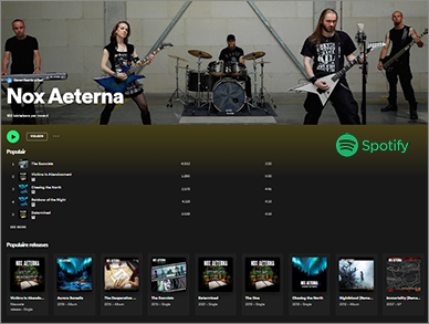 Listen to Nox Aeterna for free on Spotify