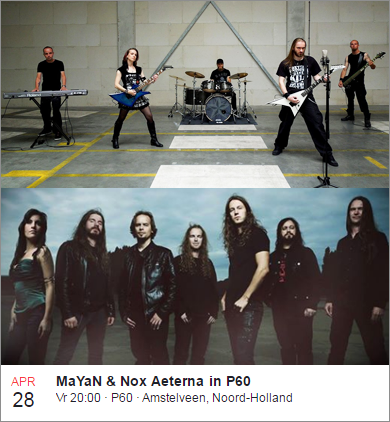 Nox Aeterna & MaYan at P60