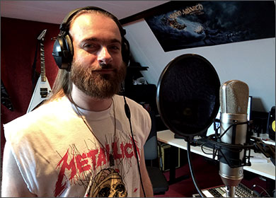 Nox Aeterna - Start recording vocals